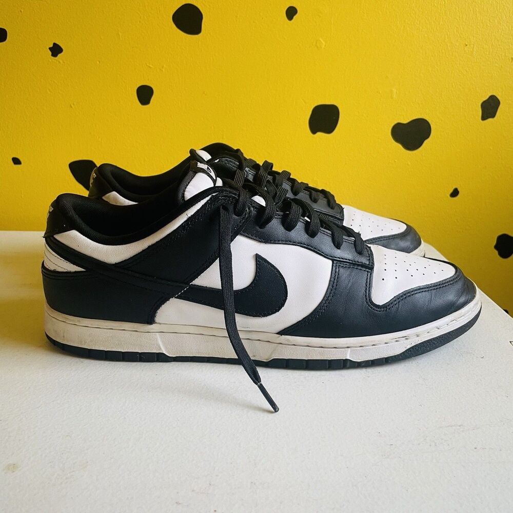 Nike Dunk Low Mens Size 15 Sneakers Shoes Lifestyle Trainers Panda Black White